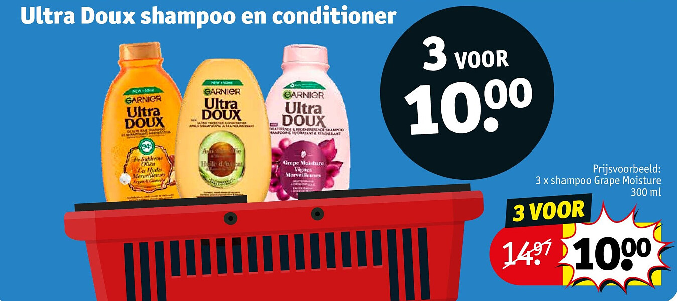 Ultra Doux shampoo en conditioner