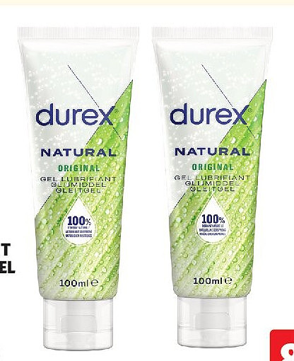 Gel lubrifiant intime naturel Durex 100 ml
