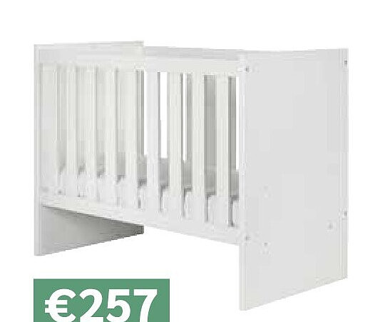 Omvormbaar babybed (B67 H97 D127)