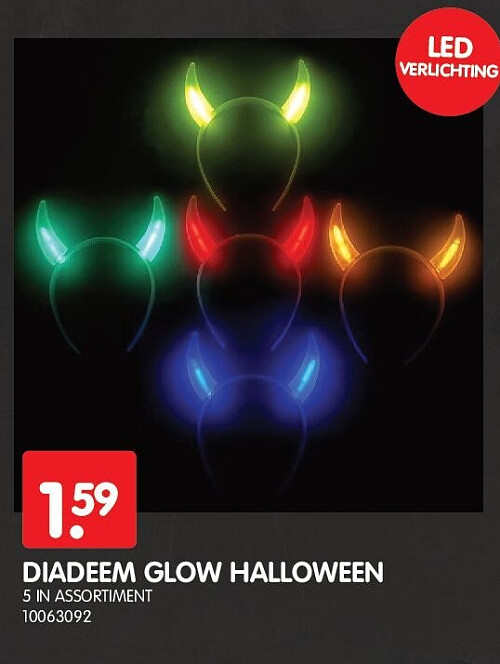 DIADEEM GLOW HALLOWEEN