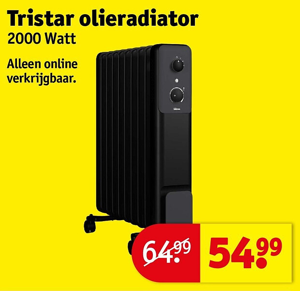 Tristar olieradiator