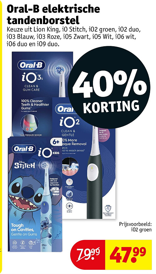 Oral-B elektrische tandenborstel