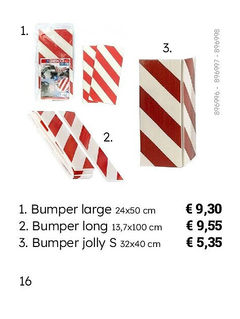 1. Bumper large 24x50 cm