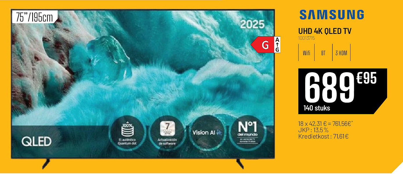 Samsung UHD 4K QLED TV