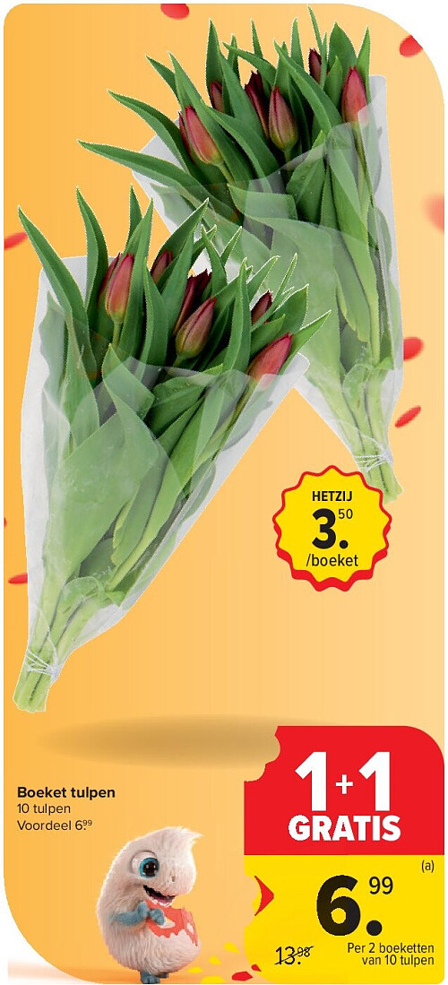 Boeket tulpen