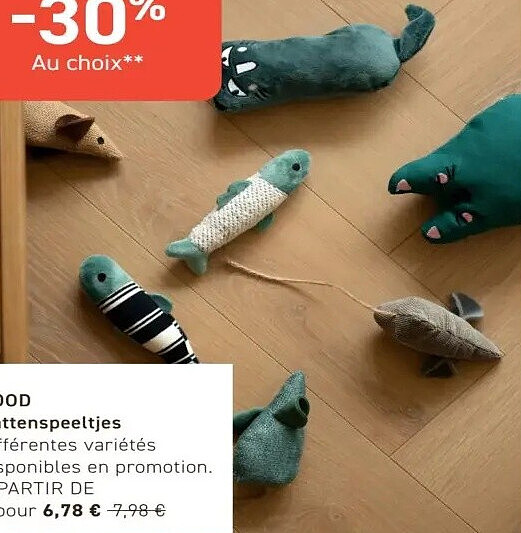 Kattenspeeltjes - différentes variétés