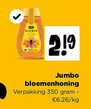 Jumbo bloemenhoning