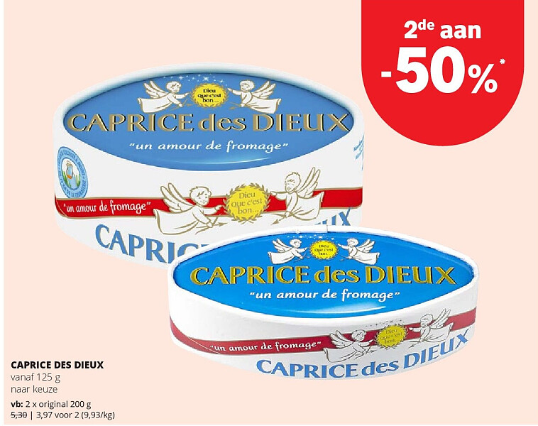 CAPRICE DES DIEUX original 200 g