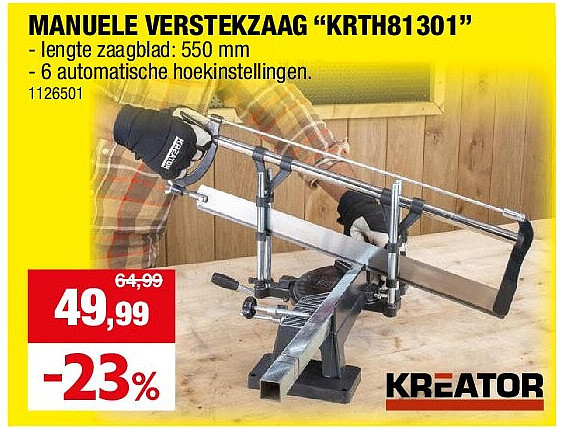 MANUELE VERSTEKZAAG “KRTH81301”