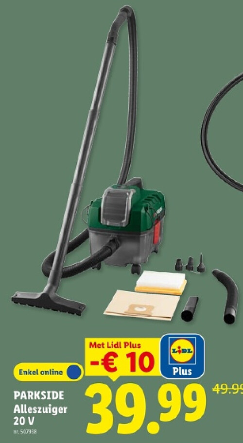 Alleszuiger 20 V