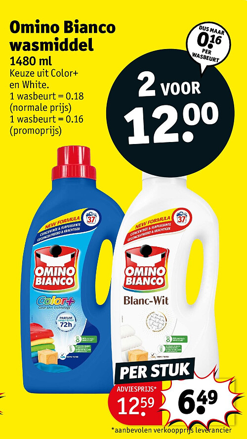 Omino Bianco wasmiddel