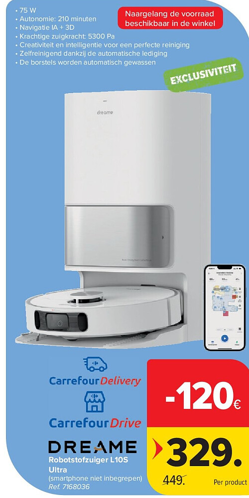 Robotstofzuiger L10S Ultra