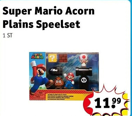 Super Mario Acorn Plains Speelset