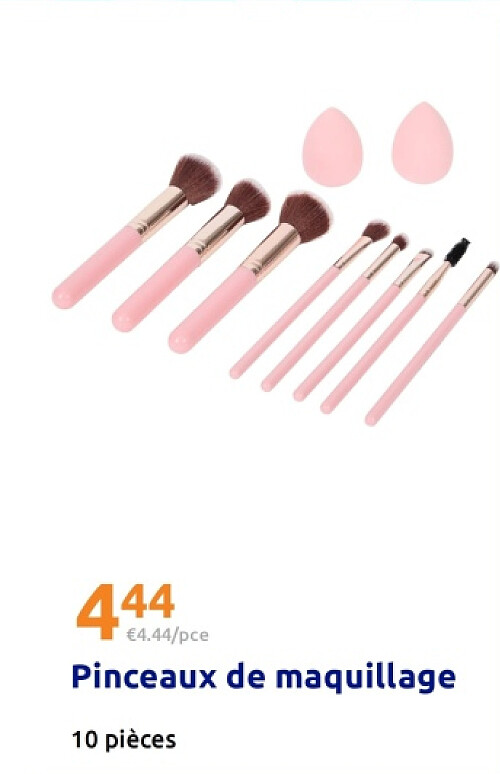 Pinceaux de maquillage