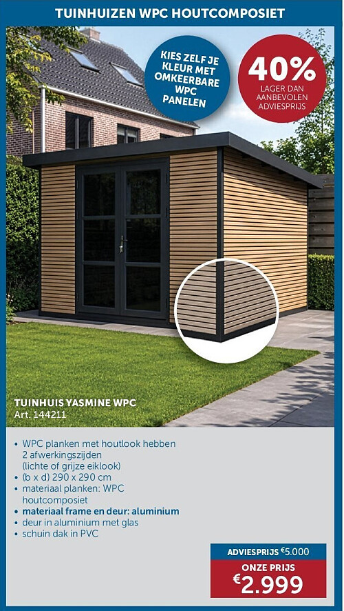 TUINHUIS YASMINE WPC