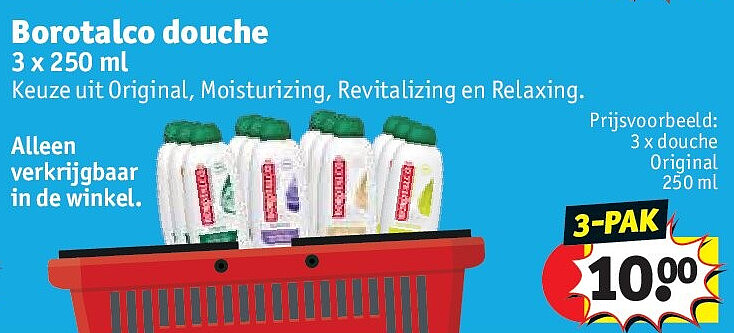 Borotalco douche