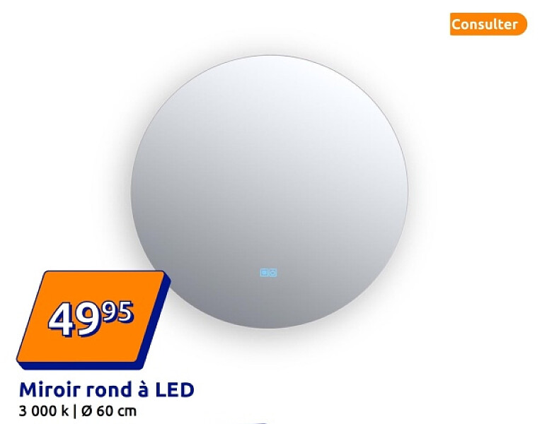 Мігоіг гond à LED