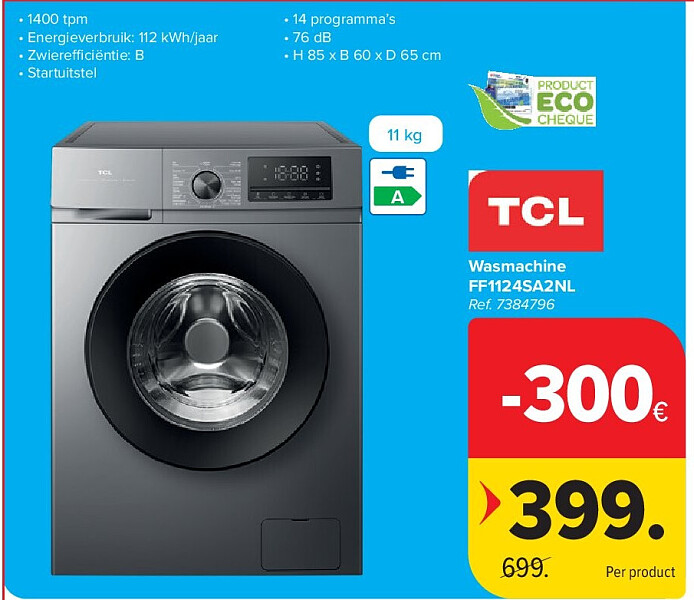 Wasmachine FF1124SA2NL