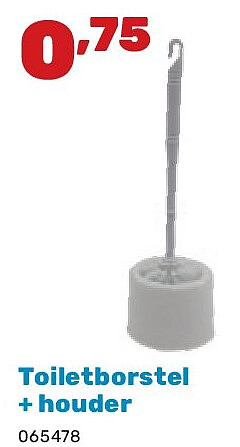 Toiletborstel + houder