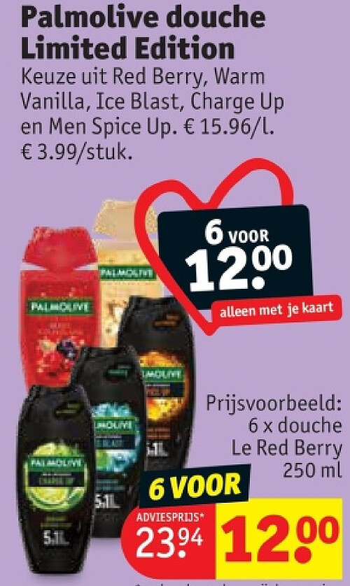 Palmolive douche Limited Edition