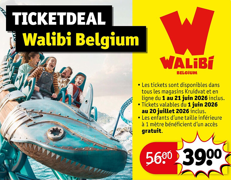 TICKETDEAL Walibi Belgium