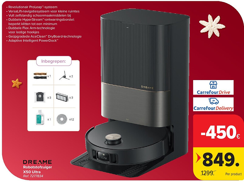 Robotstofzuiger X50 Ultra