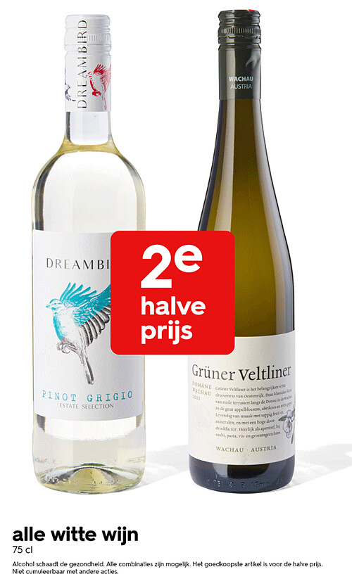 alle witte wijn 75 cl