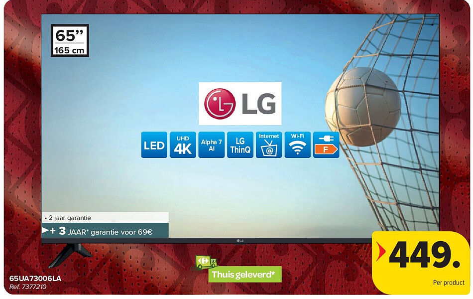 LG 65UA73006LA 4K TV
