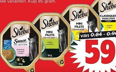 Sheba kattenvoer