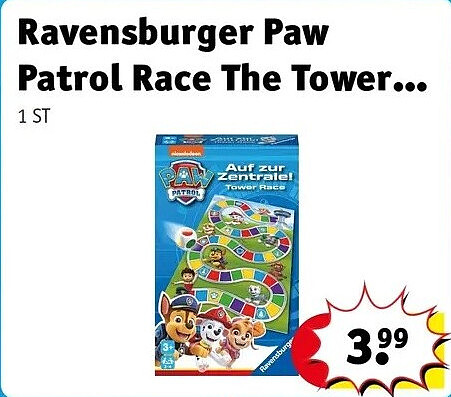 Ravensburger Paw Patrol Race The Tower...
