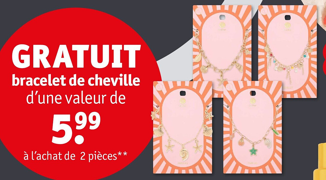 bracelet de cheville