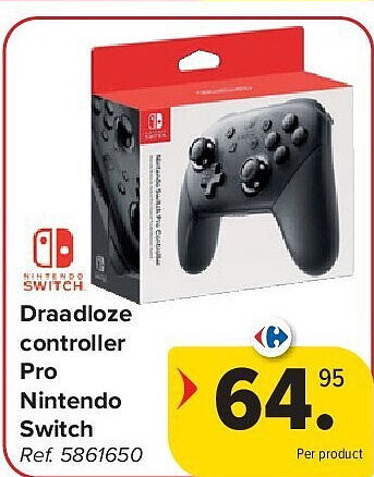 Draadloze controller Pro Nintendo Switch