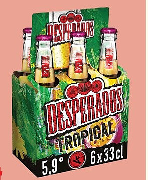 Bière Desperados Tropical