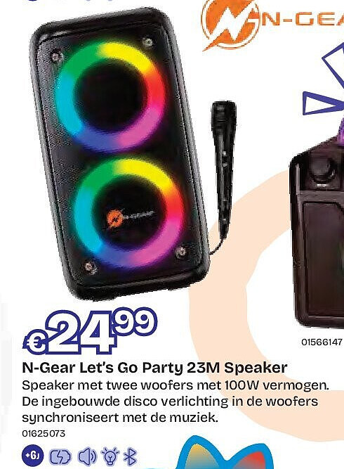 N-Gear Let’s Go Party 23M Speaker