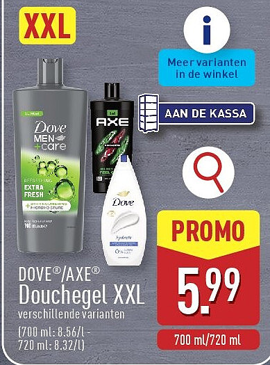 Douchegel XXL