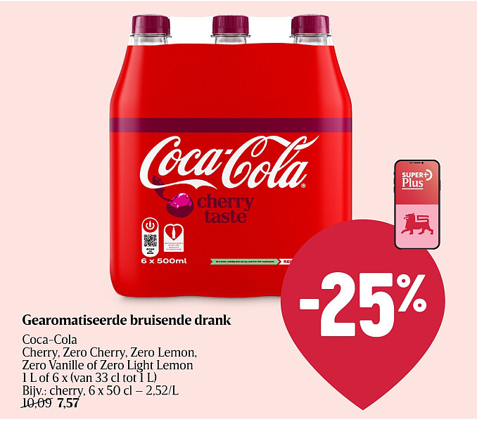 Gearomatiseerde bruisende drank