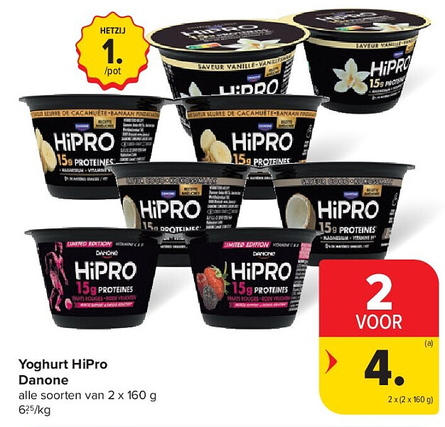 Yoghurt HiPro Danone
