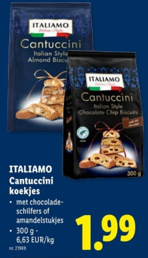 Cantuccini koekjes