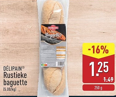 Rustieke baguette