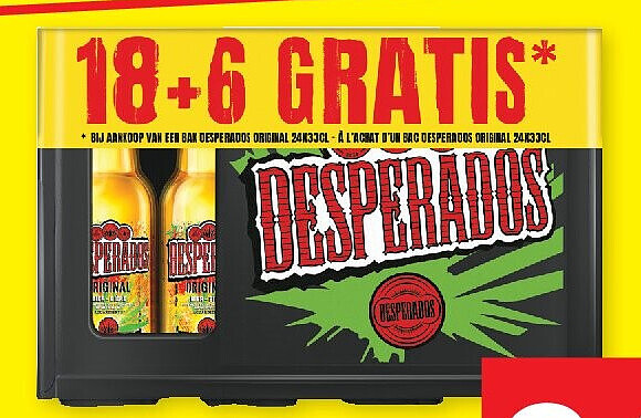 Desperados bier 24 x 33 cl