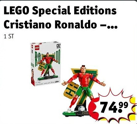 LEGO Special Editions Cristiano Ronaldo -...