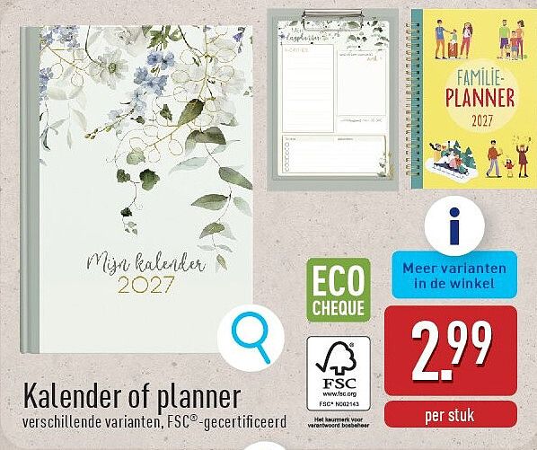 Kalender of planner