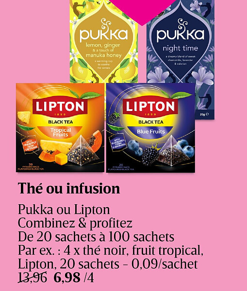 Thé ou infusion