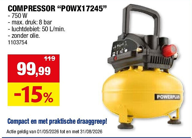 COMPRESSOR “POWX17245”