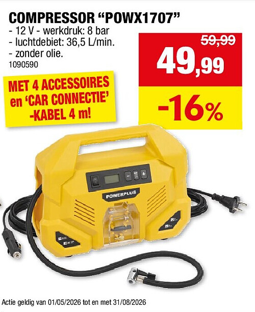 COMPRESSOR “POWX1707”