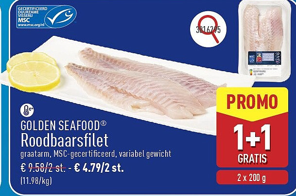 Roodbaarsfilet
