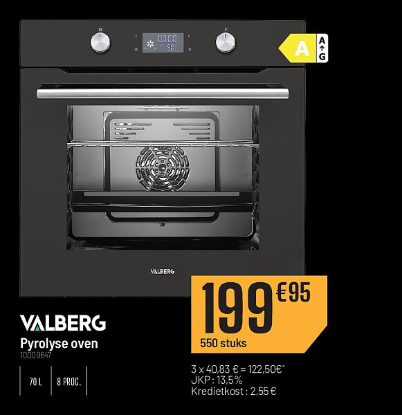 Valberg Pyrolyse oven