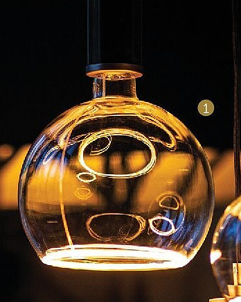 LED LAMPEN GOLD Ø 12,5 CM