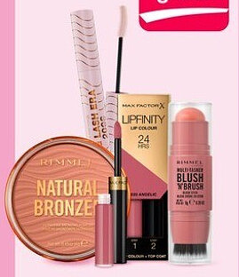 Max Factor en Rimmel make-up