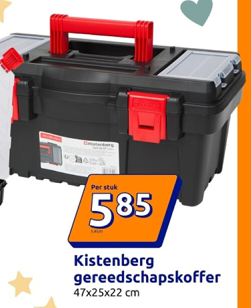 Kistenberg gereedschapskoffer